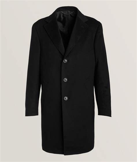 harry rosen burberry trench|Canali Kei Mélange Wool Overcoat .